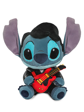 Lilo & Stitch HugMe Elivs Singer Stitch 14" Shake Action Plush Gallery Image 2