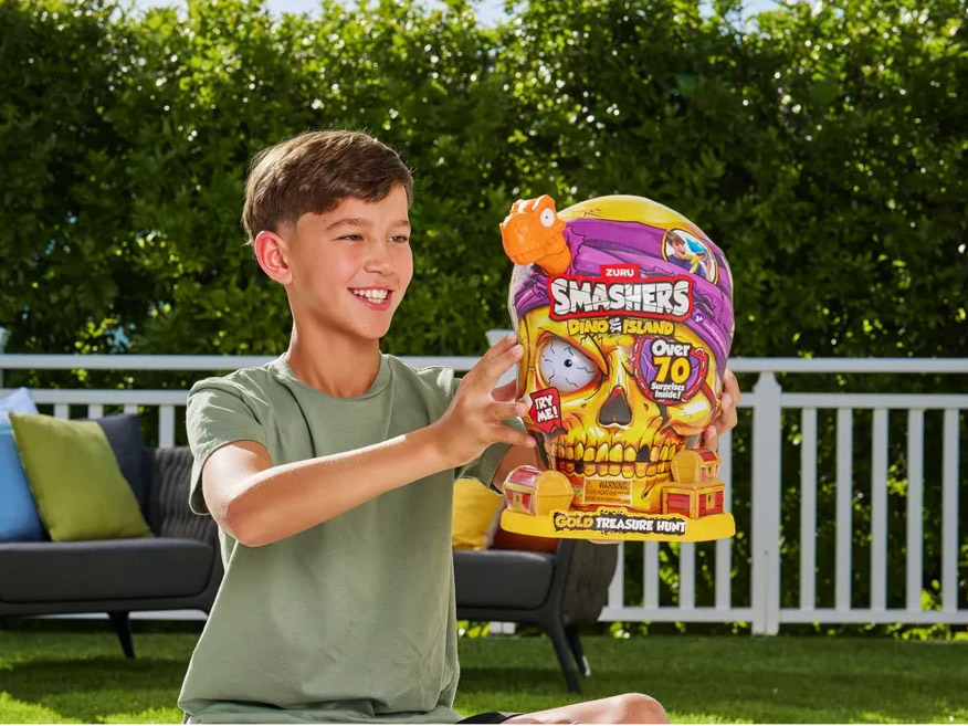 Smashers Dino Island Gold Treasure Hunt Set Gallery Image 8