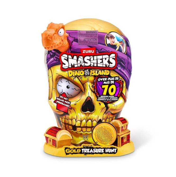 Smashers Dino Island Gold Treasure Hunt Set Gallery Image 10