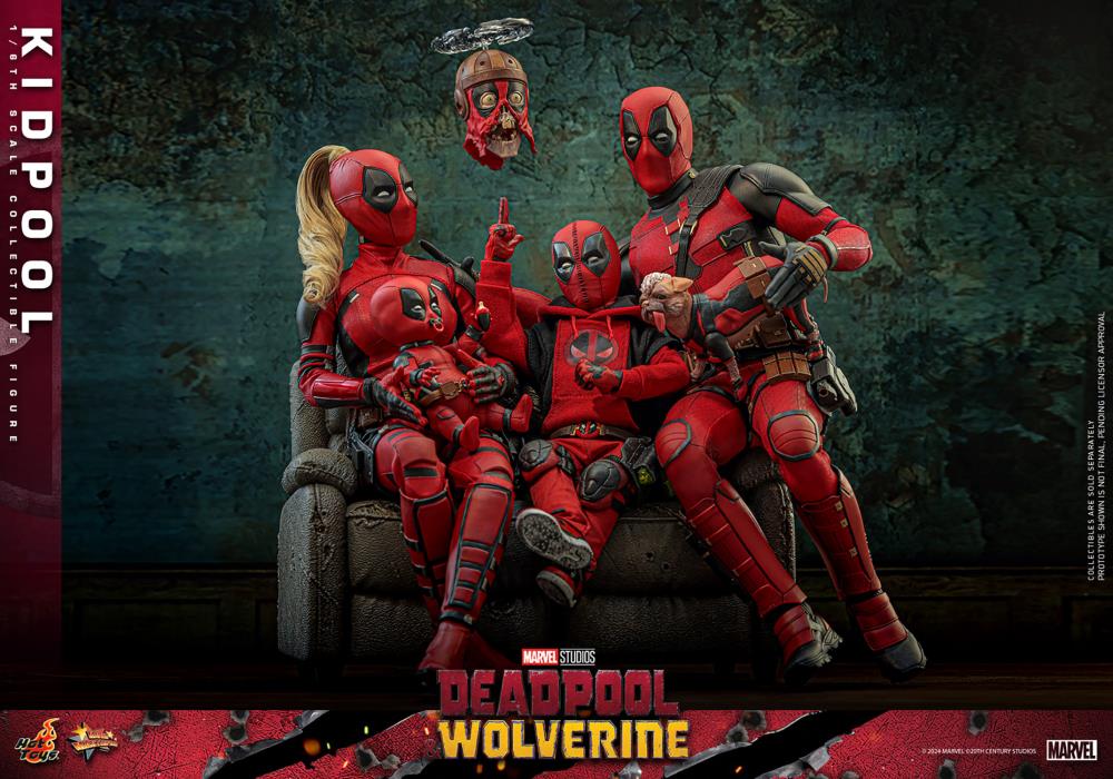 Deadpool & Wolverine MMS763 Kidpool 1/6th Scale Collectible Figure Gallery Image 22