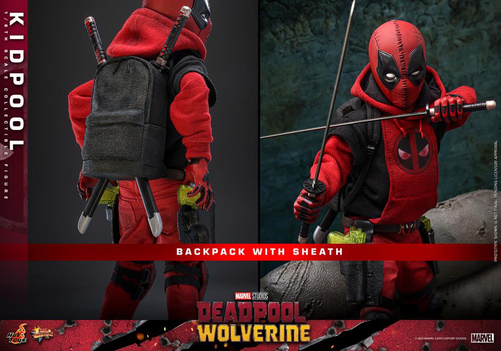 Deadpool & Wolverine MMS763 Kidpool 1/6th Scale Collectible Figure Gallery Image 18