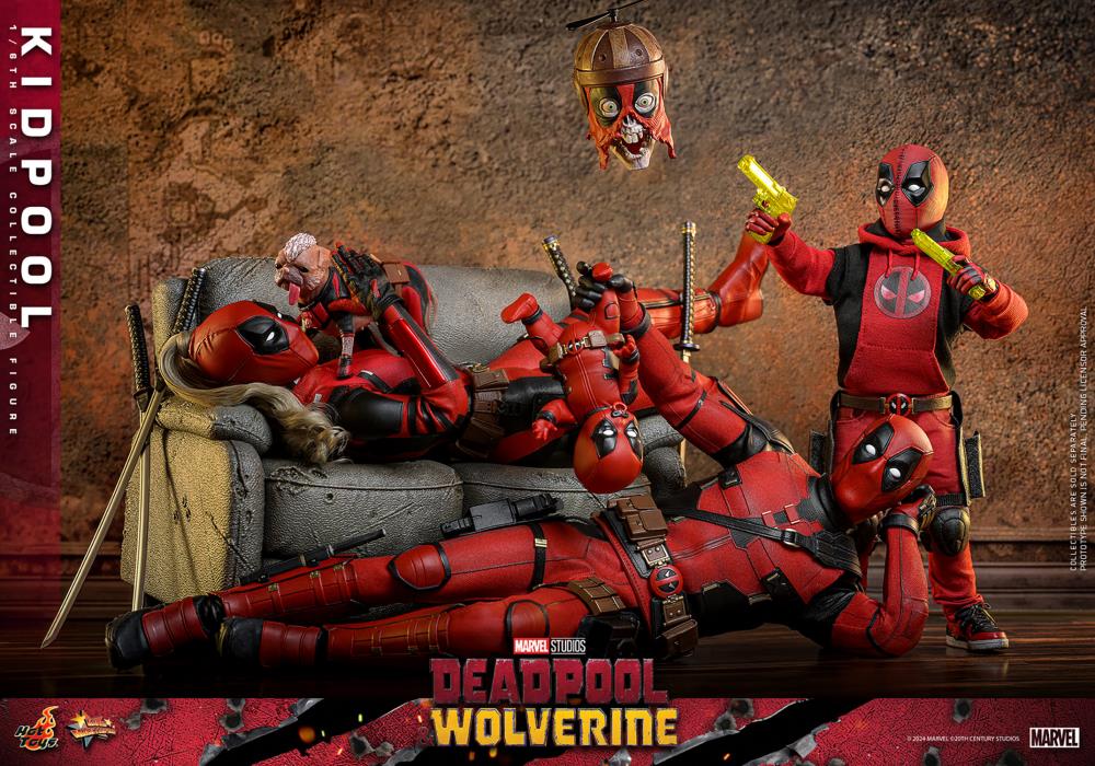 Deadpool & Wolverine MMS763 Kidpool 1/6th Scale Collectible Figure Gallery Image 23