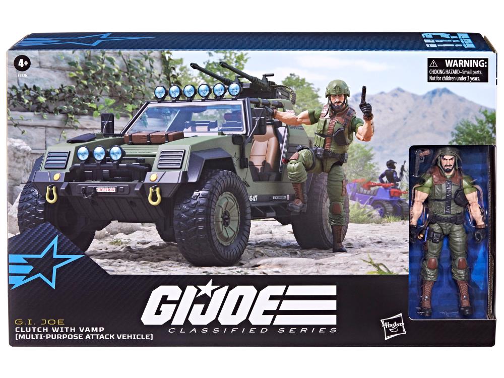 G.I. Joe Classified Series #112 Clutch with VAMP Action Figure