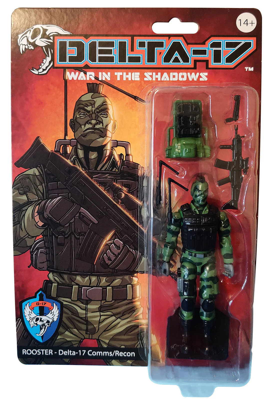 Delta-17: War in the Shadows Rooster Action Figure