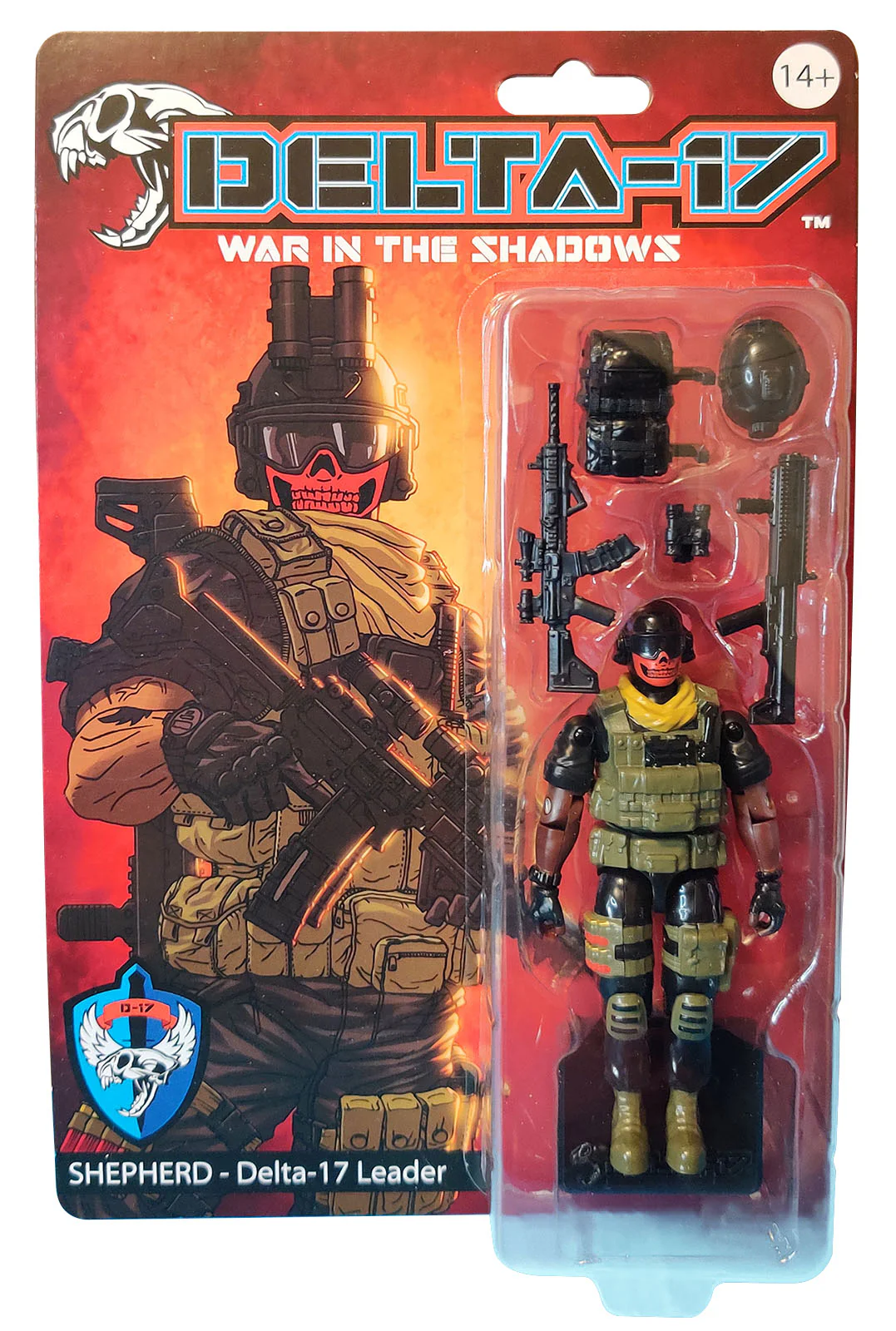 Delta-17: War in the Shadows Shepherd Action Figure Gallery Image 11