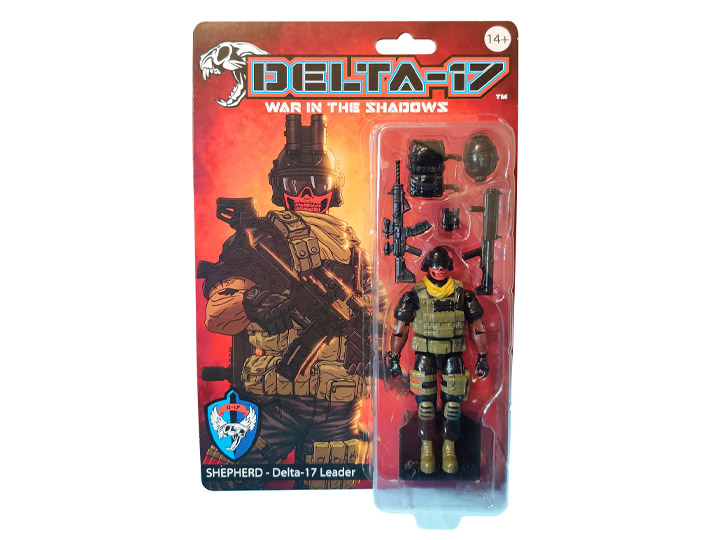 Delta-17: War in the Shadows Shepherd Action Figure Gallery Image 1