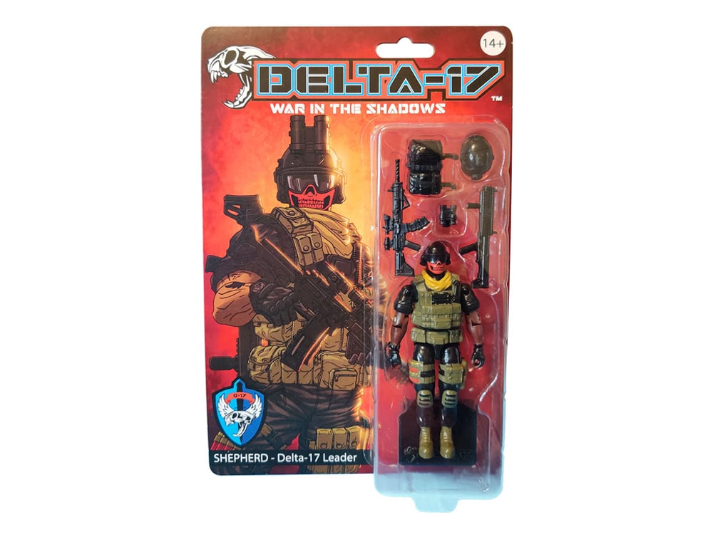Delta-17: War in the Shadows Shepherd Action Figure Gallery Image 1