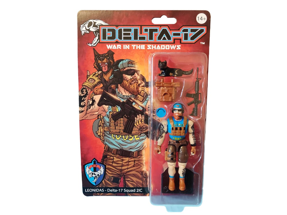 Delta-17: War in the Shadows Leonidas Action Figure Gallery Image 1