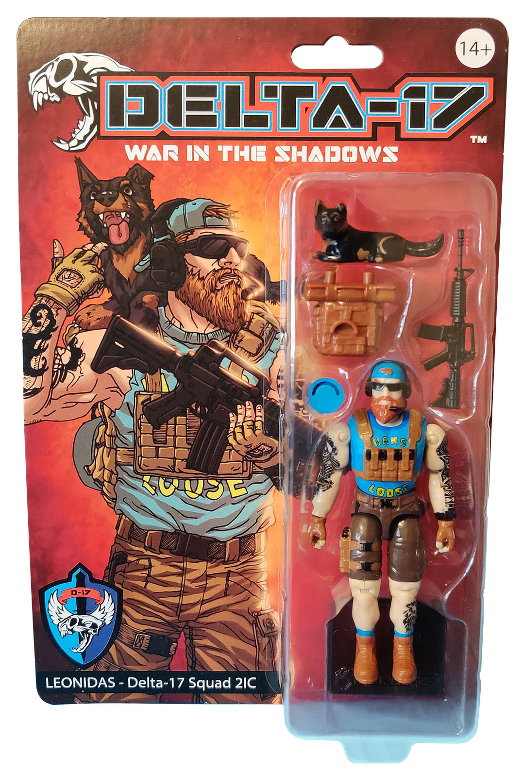 Delta-17: War in the Shadows Leonidas Action Figure Gallery Image 12