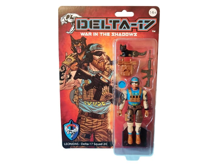 Delta-17: War in the Shadows Leonidas Action Figure Gallery Image 1