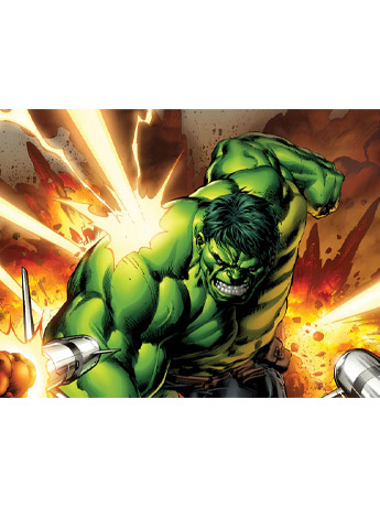 Marvel Avengers Hulk 3D Lenticular 500-Piece Puzzle Gallery Image 2