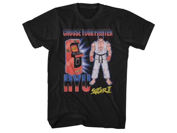 Street Fighter Arcade Ryu T-Shirt Gallery Image 1
