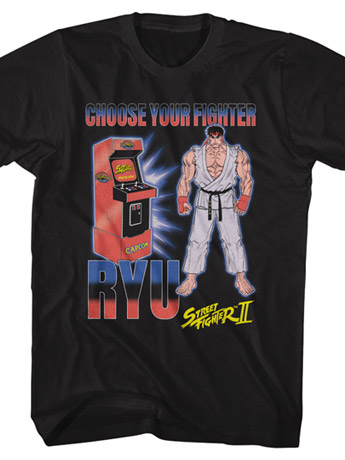 Street Fighter Arcade Ryu T-Shirt Gallery Image 2