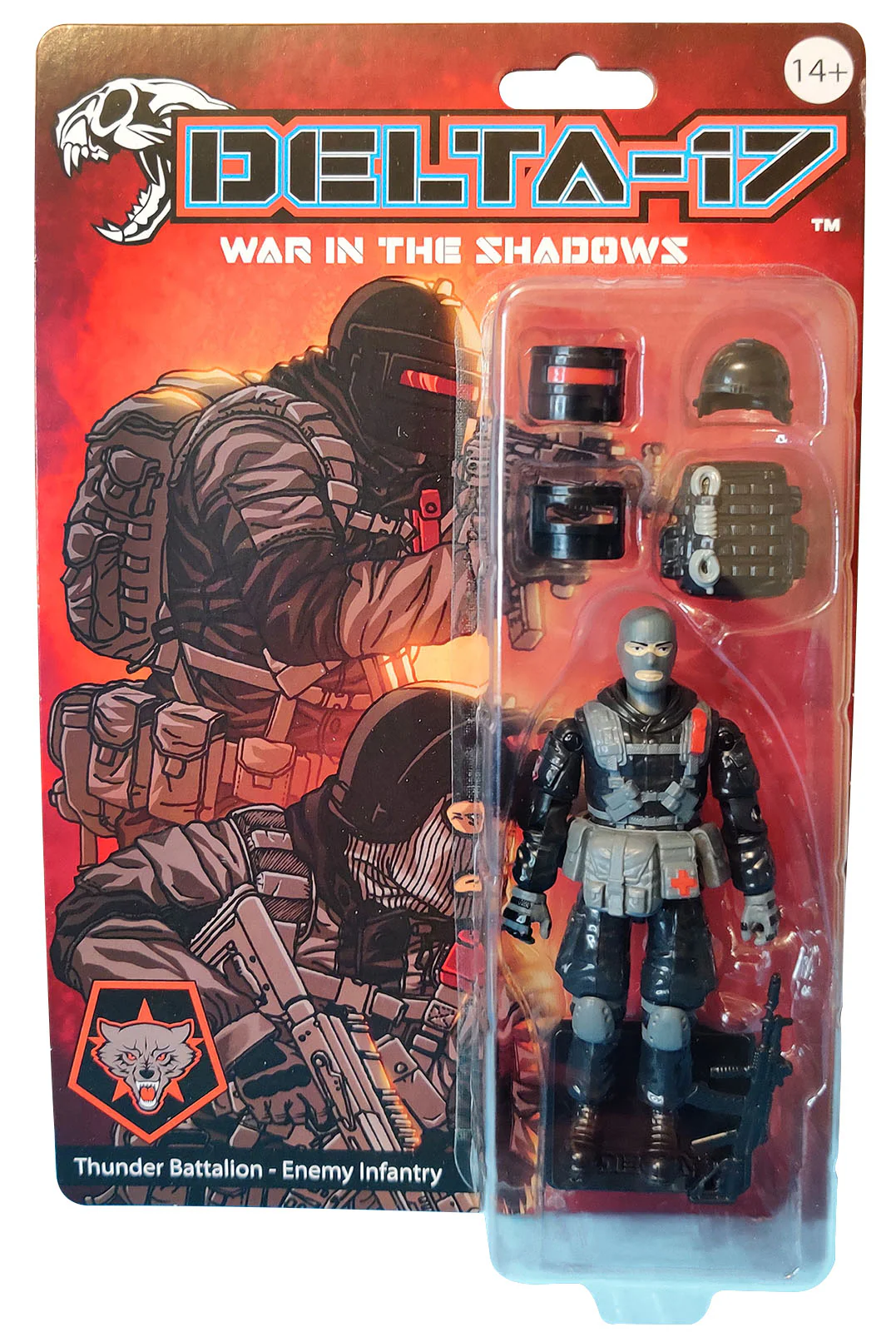 Delta-17: War in the Shadows Retrograd Thunder Battalion Infantry Action Figure Gallery Image 11