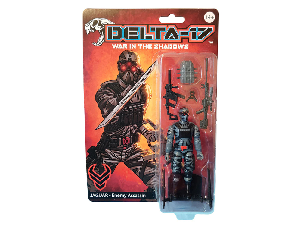 Delta-17: War in the Shadows Dark Shadows Jaguar Action Figure Gallery Image 1
