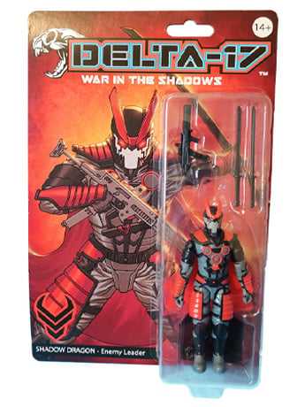 Delta-17: War in the Shadows Dark Shadows Shadow Dragon Action Figure Gallery Image 2