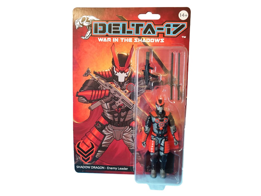 Delta-17: War in the Shadows Dark Shadows Shadow Dragon Action Figure Gallery Image 1