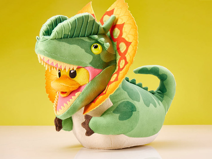 Jurassic Park TUBBZ Dilophosaurus Plush Gallery Image 1