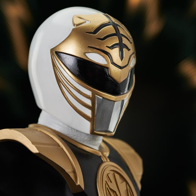 Mighty Morphin Power Rangers Legends in 3D White Ranger 1/2 Scale Limited Edition Bust Gallery Image 9
