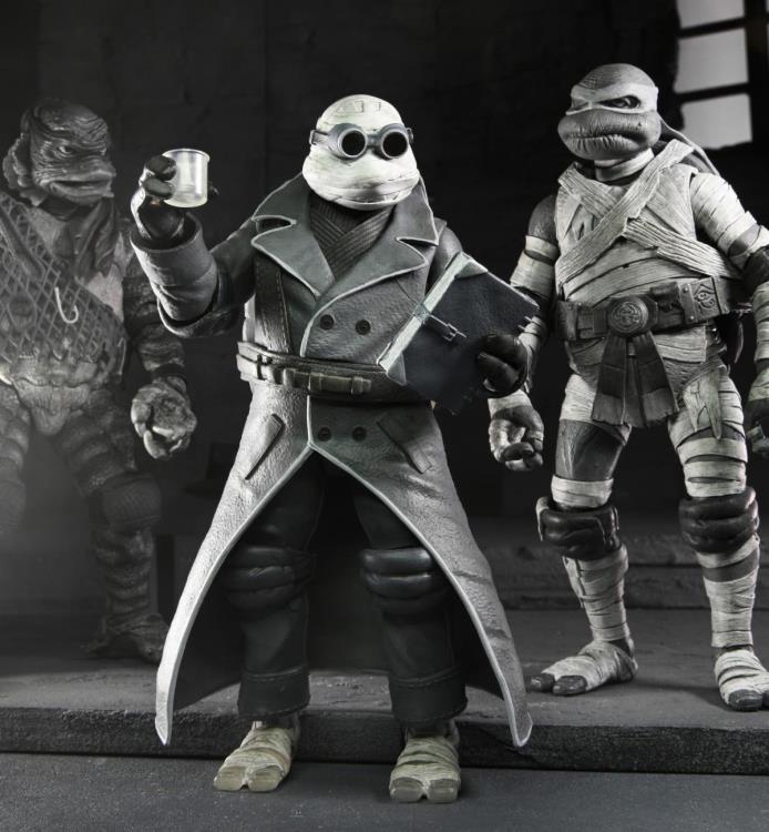 タートルズ　ユニバーサルモンスター　4体セット　TMNT Universal Monsters x Teenage Mutant Ninja Turtles Turtles (Black