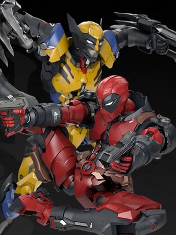 Marvel Deadpool & Wolverine 1/9 Scale Model Kit Set Gallery Image 2