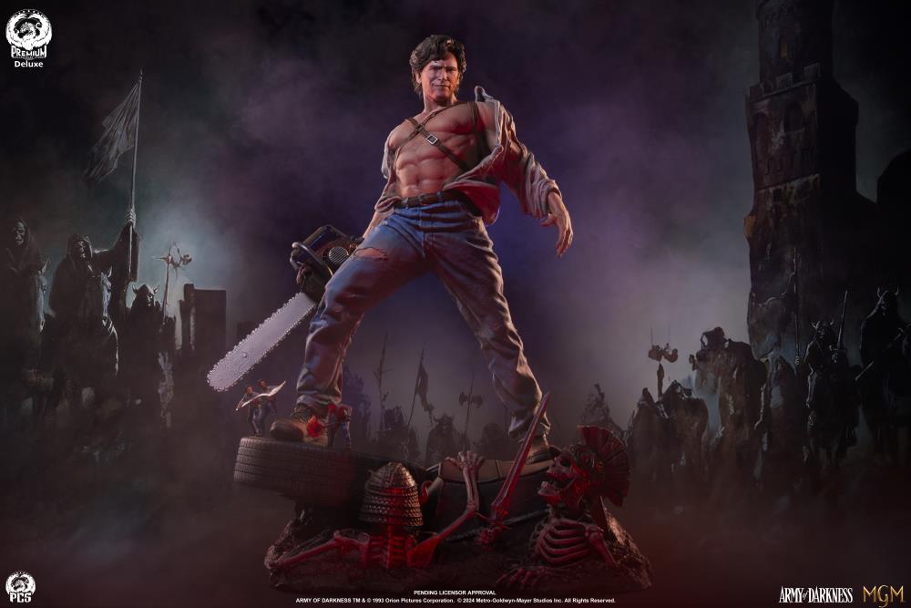 Army of Darkness Premier Series Ash (Deluxe Edition) 1/4 Scale Statue