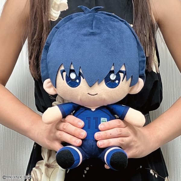 Blue Lock Chibi Nui Yoichi Isagi Big Plush Gallery Image 3