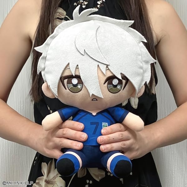 Blue Lock Chibi Nui Seishiro Nagi Big Plush Gallery Image 3