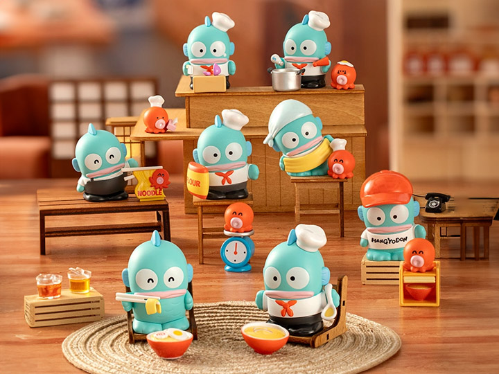 Sanrio Mini Box Pro Hangyodon Noodle Restaurant Random Mini Figure