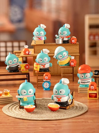 Sanrio Mini Box Pro Hangyodon Noodle Restaurant Random Mini Figure