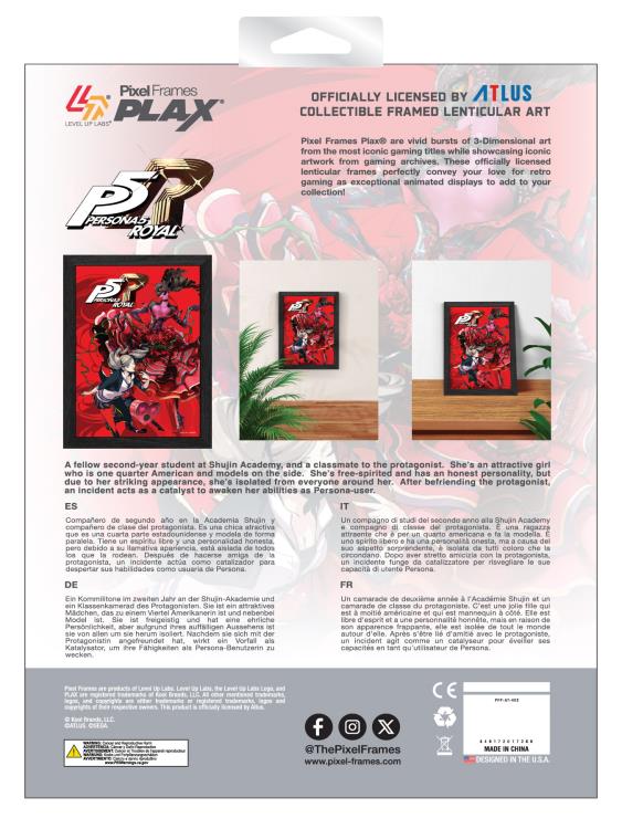 Persona 5 Royal PLAX Ann Takamaki (Codename: Panther) Lenticular Frame Gallery Image 5