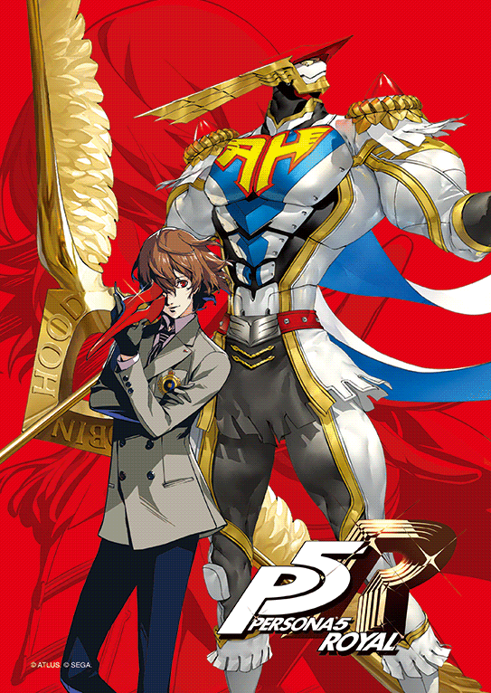 Persona 5 Royal PLAX Goro Akechi (Codename: Crow) Lenticular Frame Gallery Image 3