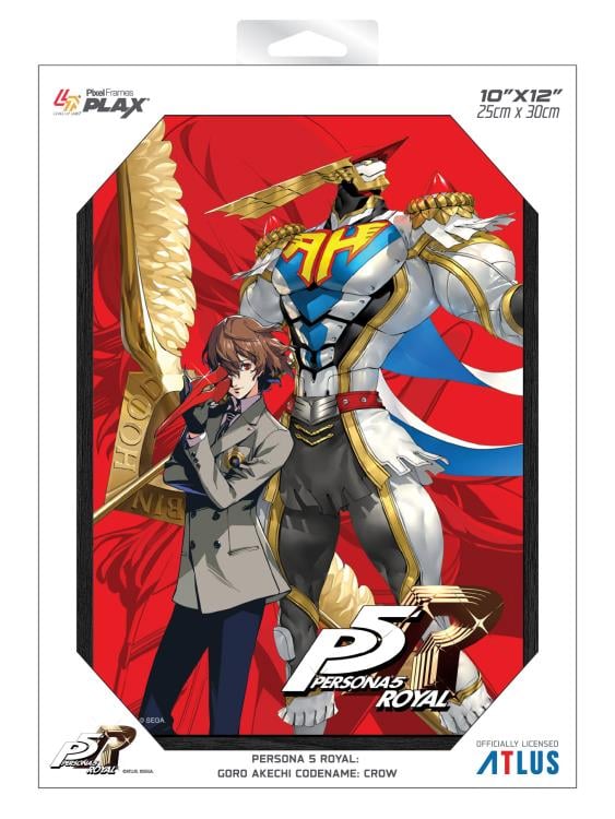 Persona 5 Royal PLAX Goro Akechi (Codename: Crow) Lenticular Frame Gallery Image 4