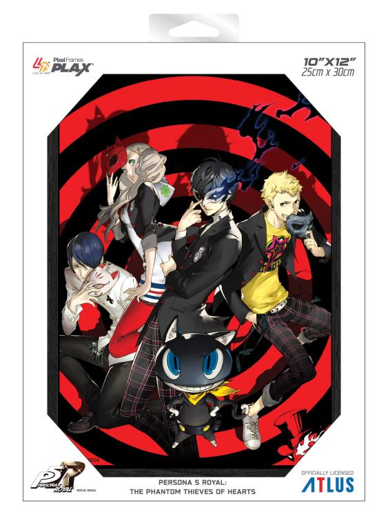 Persona 5 Royal PLAX The Phantom Thieves of Hearts Lenticular Frame Gallery Image 4