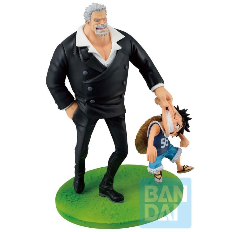 One Piece Ichibansho Revible Moment Monkey D. Garp & Monkey D. Luffy (Road to Dawn) Figure Gallery Image 5