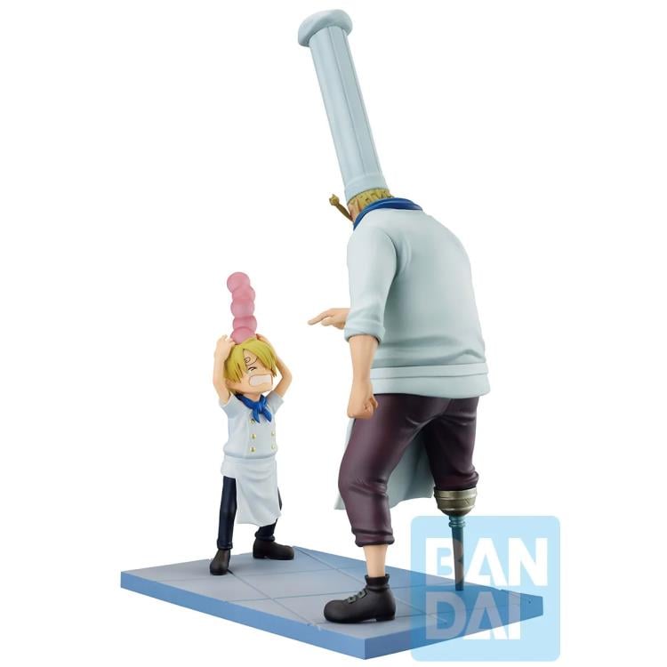 One Piece Ichibansho Revible Moment Sanji & Zeff (Road to Dawn) Figure