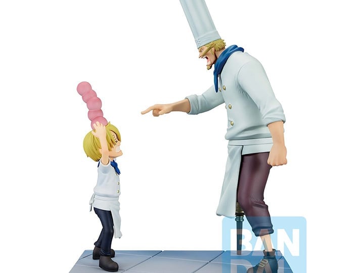Reviable Moment フィギュア8点セット One Piece Ichibansho Revible Moment Sanji & Zeff (Road to Dawn) Figure