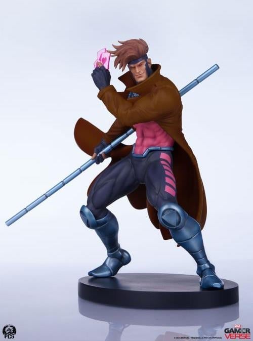 Marvel Gamerverse Classics Gambit 1/10 Scale Statue Gallery Image 7
