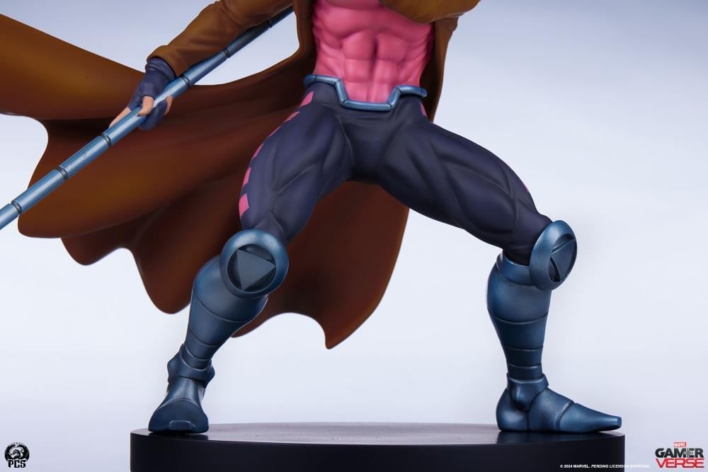 Marvel Gamerverse Classics Gambit 1/10 Scale Statue Gallery Image 16