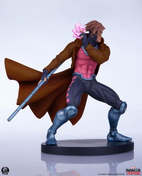 Marvel Gamerverse Classics Gambit 1/10 Scale Statue Gallery Image 10