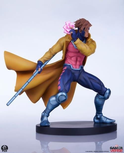 Marvel Gamerverse Classics Gambit (Player 2 Edition) 1/10 Scale Statue Gallery Image 10