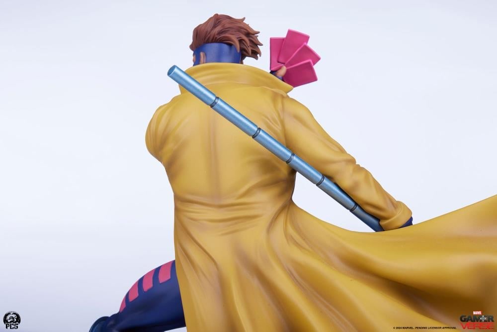 Marvel Gamerverse Classics Gambit (Player 2 Edition) 1/10 Scale Statue Gallery Image 15