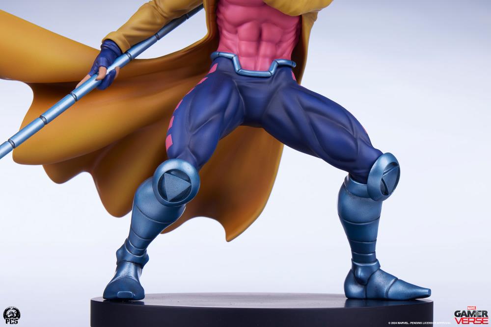 Marvel Gamerverse Classics Gambit (Player 2 Edition) 1/10 Scale Statue Gallery Image 12