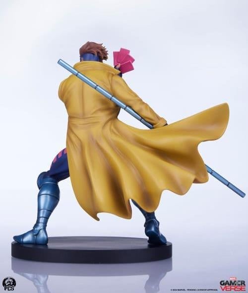 Marvel Gamerverse Classics Gambit (Player 2 Edition) 1/10 Scale Statue Gallery Image 11