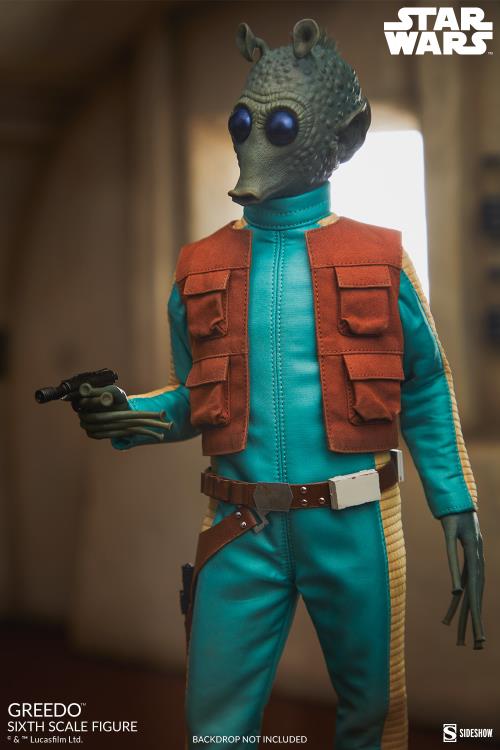 Star Wars: A New Hope Scum & Villainy Greedo 1/6 Scale Figure Gallery Image 10