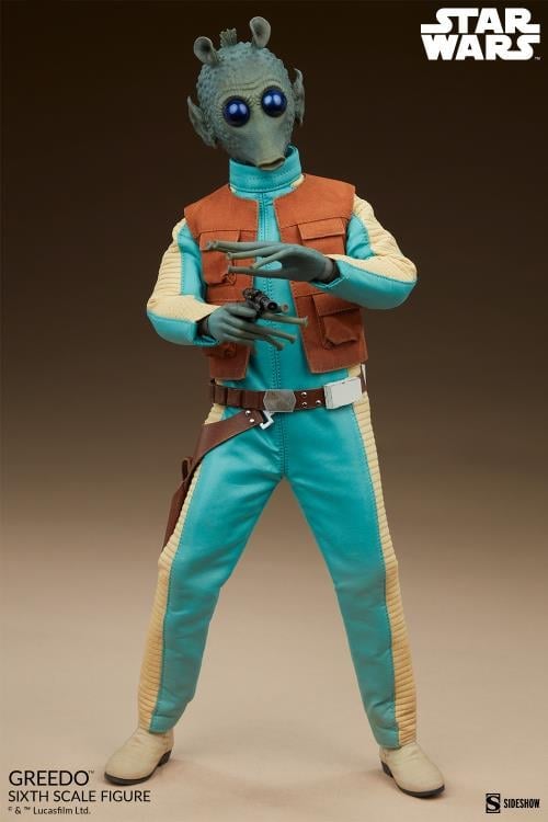 Star Wars: A New Hope Scum & Villainy Greedo 1/6 Scale Figure Gallery Image 3