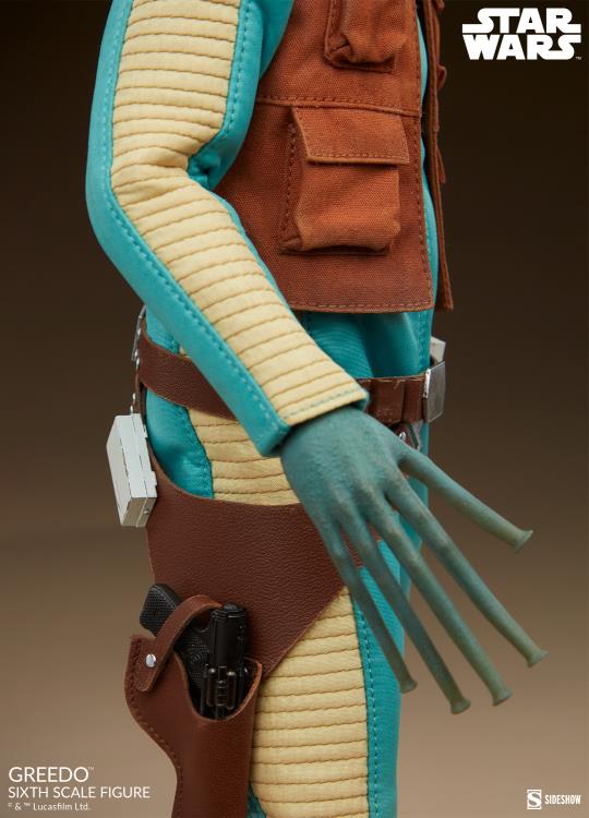 Star Wars: A New Hope Scum & Villainy Greedo 1/6 Scale Figure Gallery Image 7