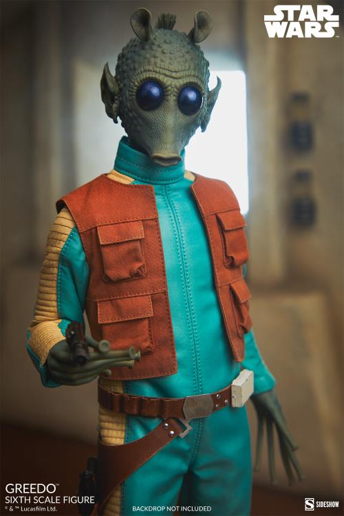 Star Wars: A New Hope Scum & Villainy Greedo 1/6 Scale Figure Gallery Image 9