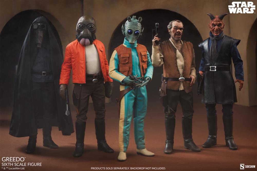 Star Wars: A New Hope Scum & Villainy Greedo 1/6 Scale Figure Gallery Image 13