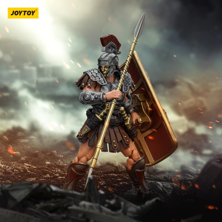 【Rome87】プレイディア本体＆4大ヒーロー BATTLE大全 (非売品 Strife Roman Republic Legion X Optio 1/18 Scale Action Figure